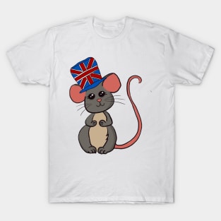 Squeak the mouse goes to the uk T-Shirt